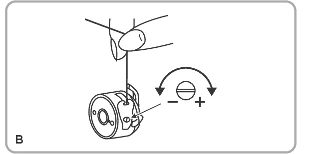 fadenspannung b